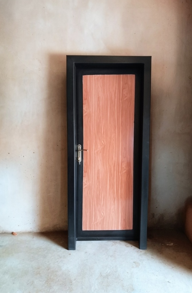 ZICS Steel Security Door Nigeria - Tolu02AKL